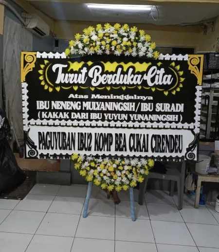 Papan Bunga Duka Pangauban Lelea