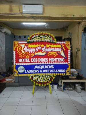 Papan Bunga di Pangauban Lelea