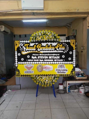 Papan Bunga di Pangauban Lelea