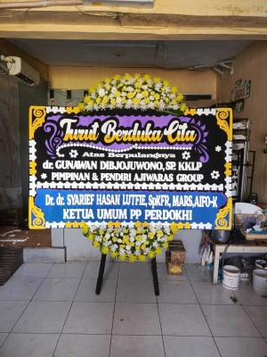 Papan Bunga di Pangauban Lelea